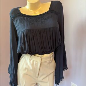 Elegant Navy Top Coco and Jaimeson Small